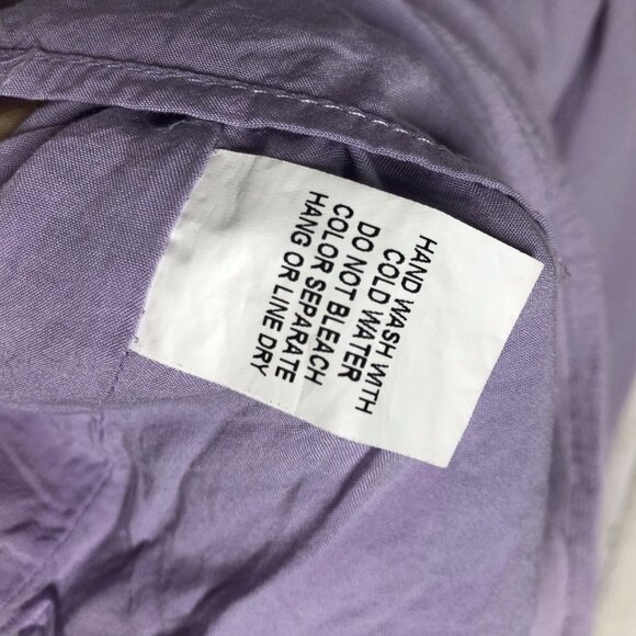 💜 The Impeccable Pig Lavender Mini Dress Size M - Picture 3 of 5